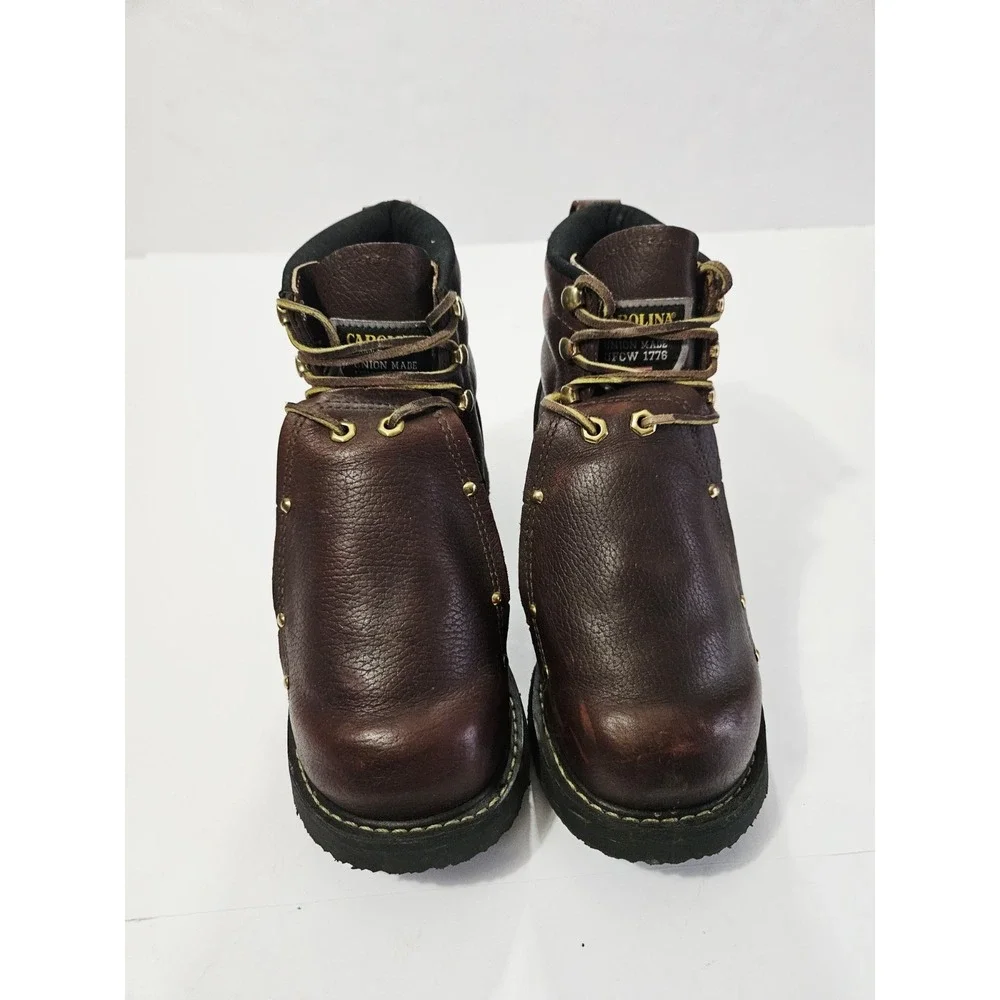 CAROLINA‎ MEN'S EXTERNAL METGUARD WORK BOOTS 508  Broad Toe Size 6.0 D